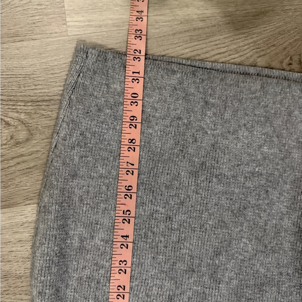 AKIRA Gray Backless Knit Dress size L - Picture 9 of 10
